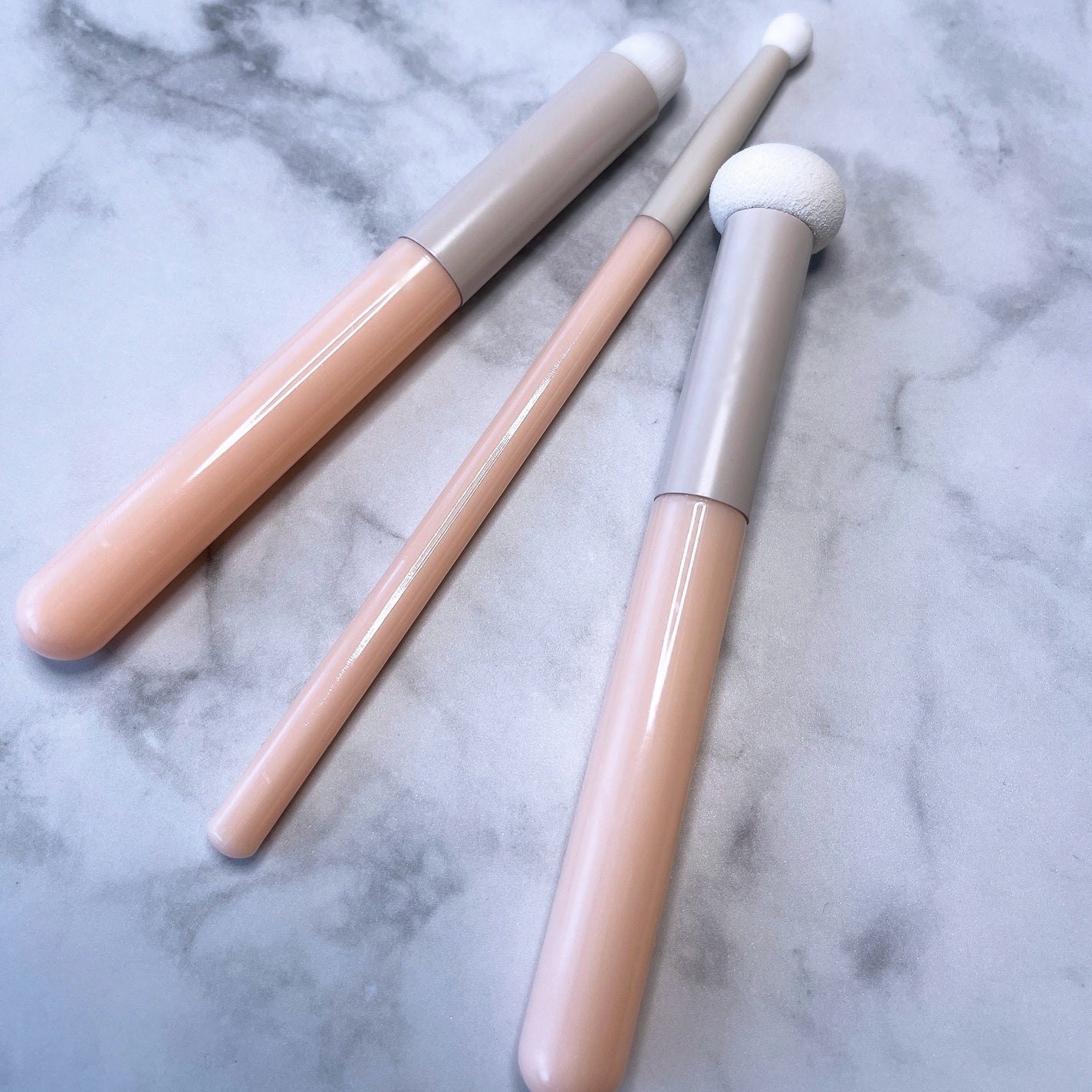 スティックパフ キノコ型/セリア/メイクブラシを使ったクチコミ(6枚目)