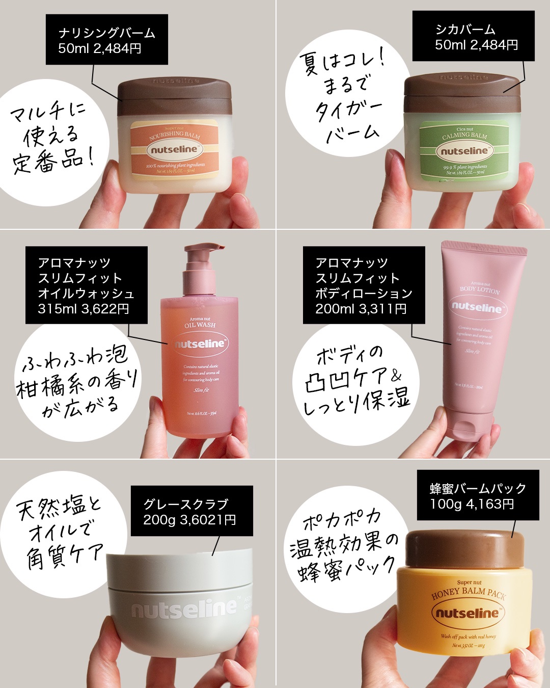 cica nut calming balm/ナッツセリン/フェイスバームを使ったクチコミ（2枚目）