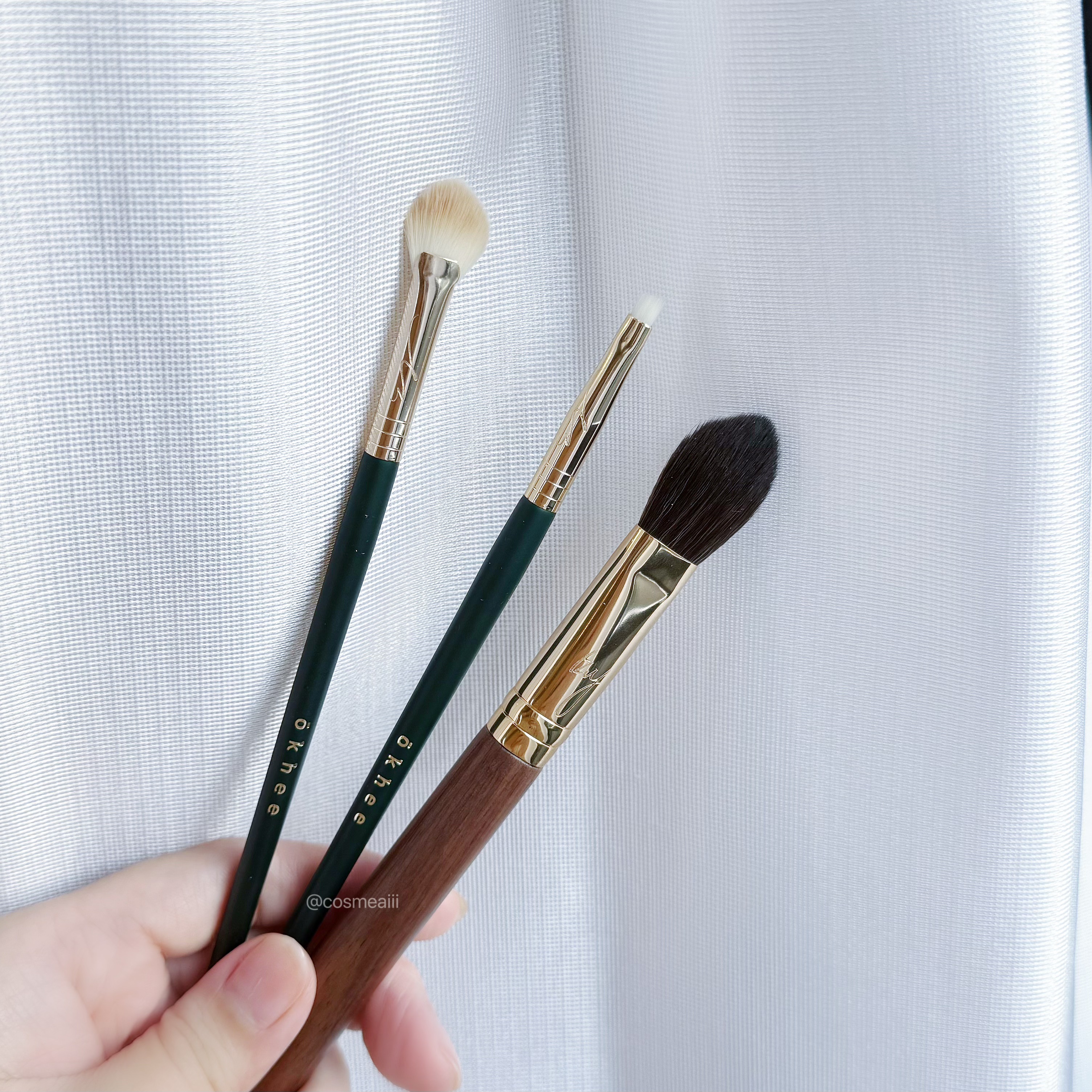 okhee Edge Eye Brush(NUN05)/SOOA DOR/メイクブラシを使ったクチコミ（2枚目）