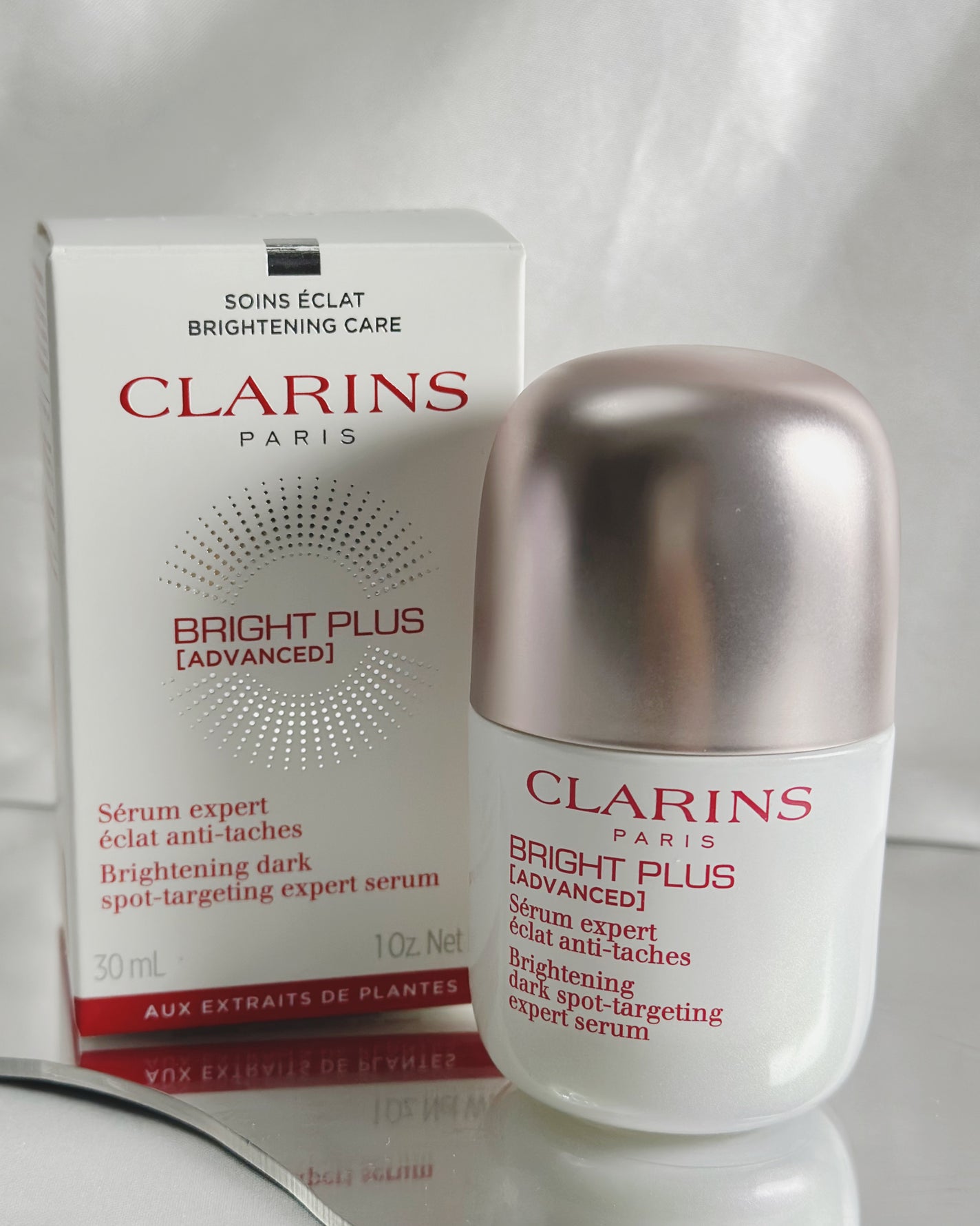 ブライトプラス ブライトニング DST セラム(医薬部外品)/CLARINS/美容液を使ったクチコミ(4枚目)