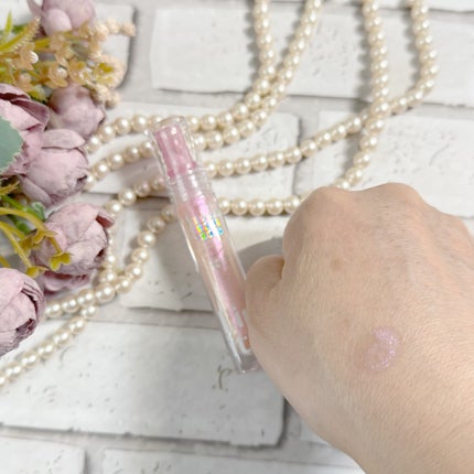 マーメイドウォーターグロス/Lipit./リップグロスを使ったクチコミ(8枚目)