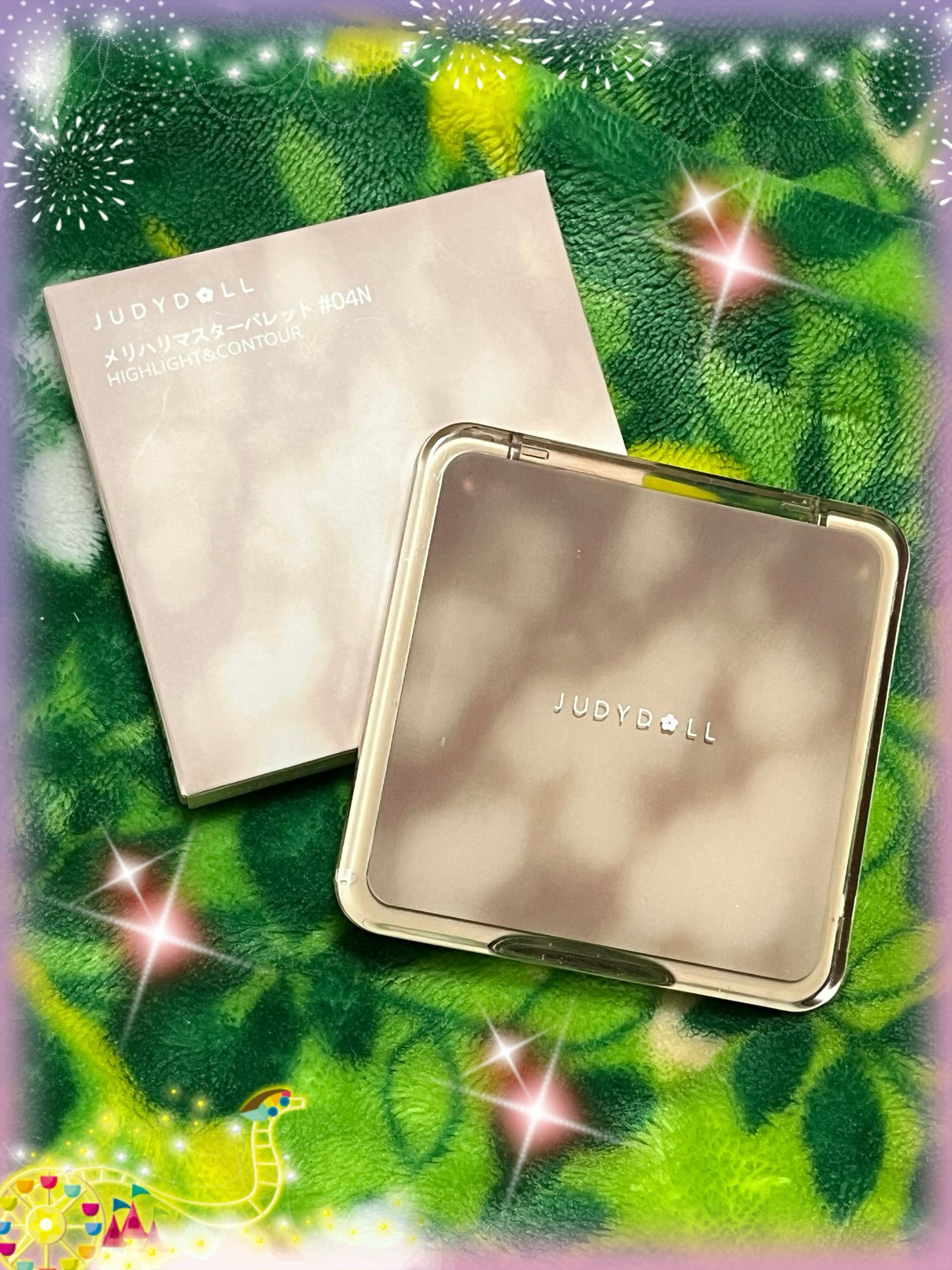 JUDYDOLL メリハリマスターパレット/JUDYDOLL/パウダーハイライトを使ったクチコミ(2枚目)