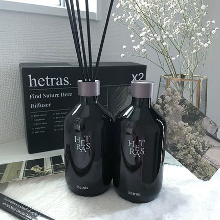 プレミアムディフューザー/hetras/ルームフレグランスを使ったクチコミ(2枚目)