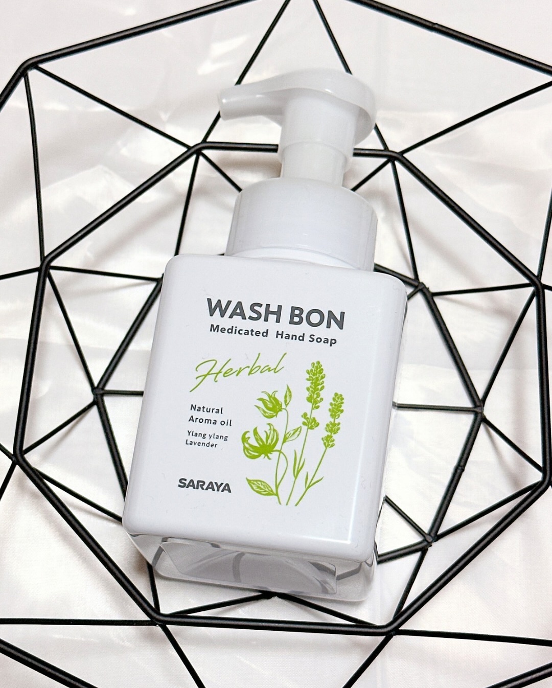 ウォシュボン ハーバル薬用ハンドソープ/サラヤ/ハンドソープを使ったクチコミ（1枚目）