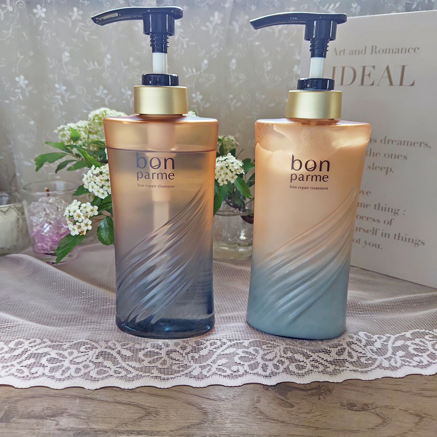 ボンリペア シャンプー/トリートメント/bonparme/シャンプー・コンディショナーを使ったクチコミ（1枚目）