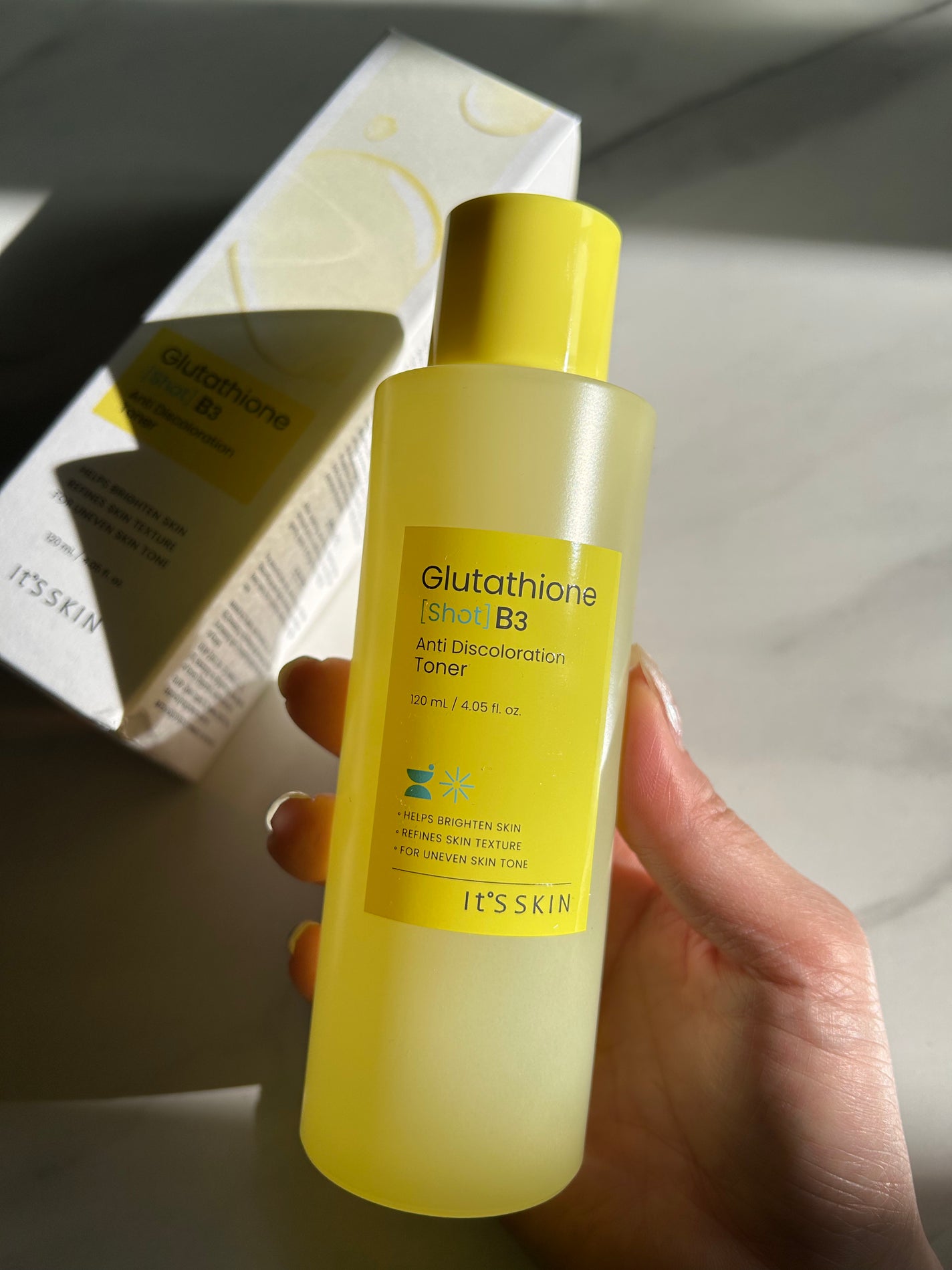 グルタチオンショットB3クリアトーントナー/It's skin/化粧水を使ったクチコミ(2枚目)