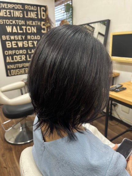 ひふみレイキ💫フォロバ♾️ on LIPS 「アラカン女子🔥クセ強ボンバーヘアからの〜💋若見え❣️ビフォーア..」(8枚目)