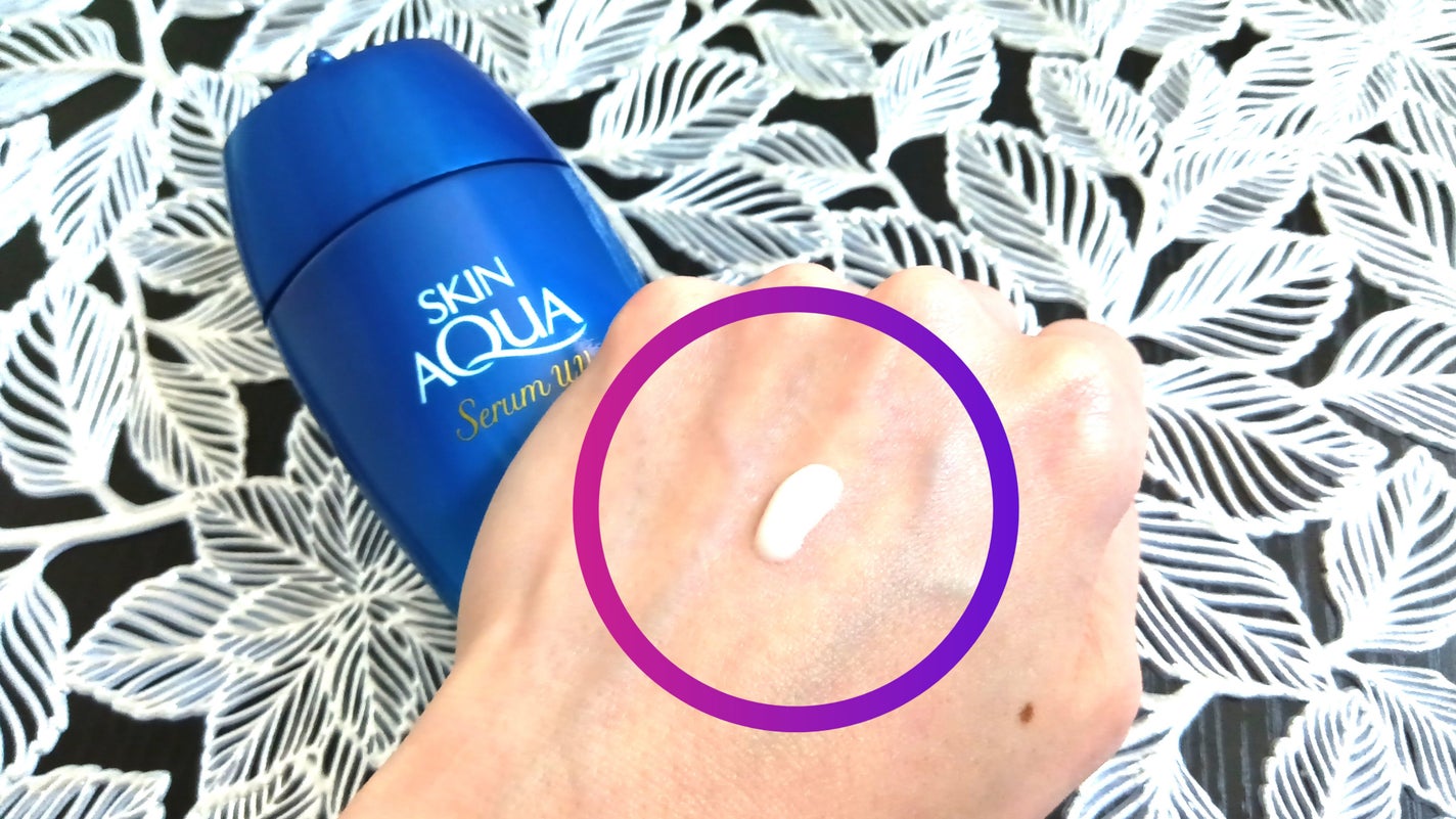 スキンアクア ヒアルロンセラムUV/スキンアクア/日焼け止めローションを使ったクチコミ(2枚目)