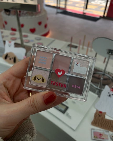 チョコビエディション ラストアイパレット 01 チョコビレッジ/BBIA/アイシャドウパレットを使ったクチコミ(7枚目)