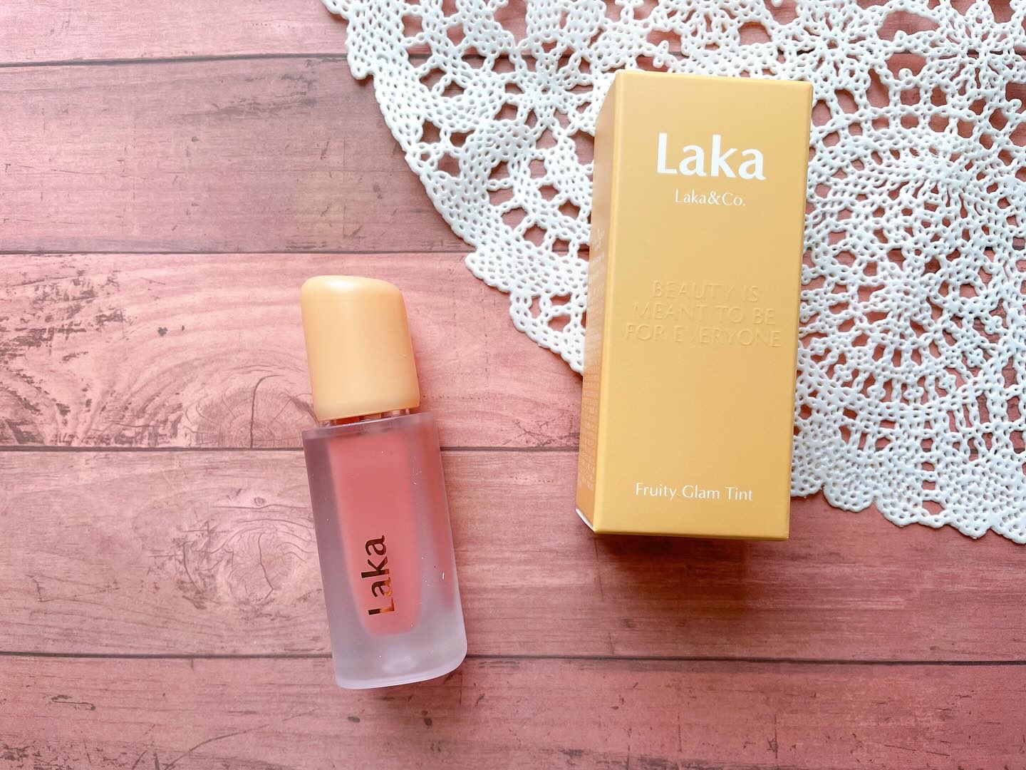 フルーティーグラムティント/Laka/リップティントを使ったクチコミ（1枚目）