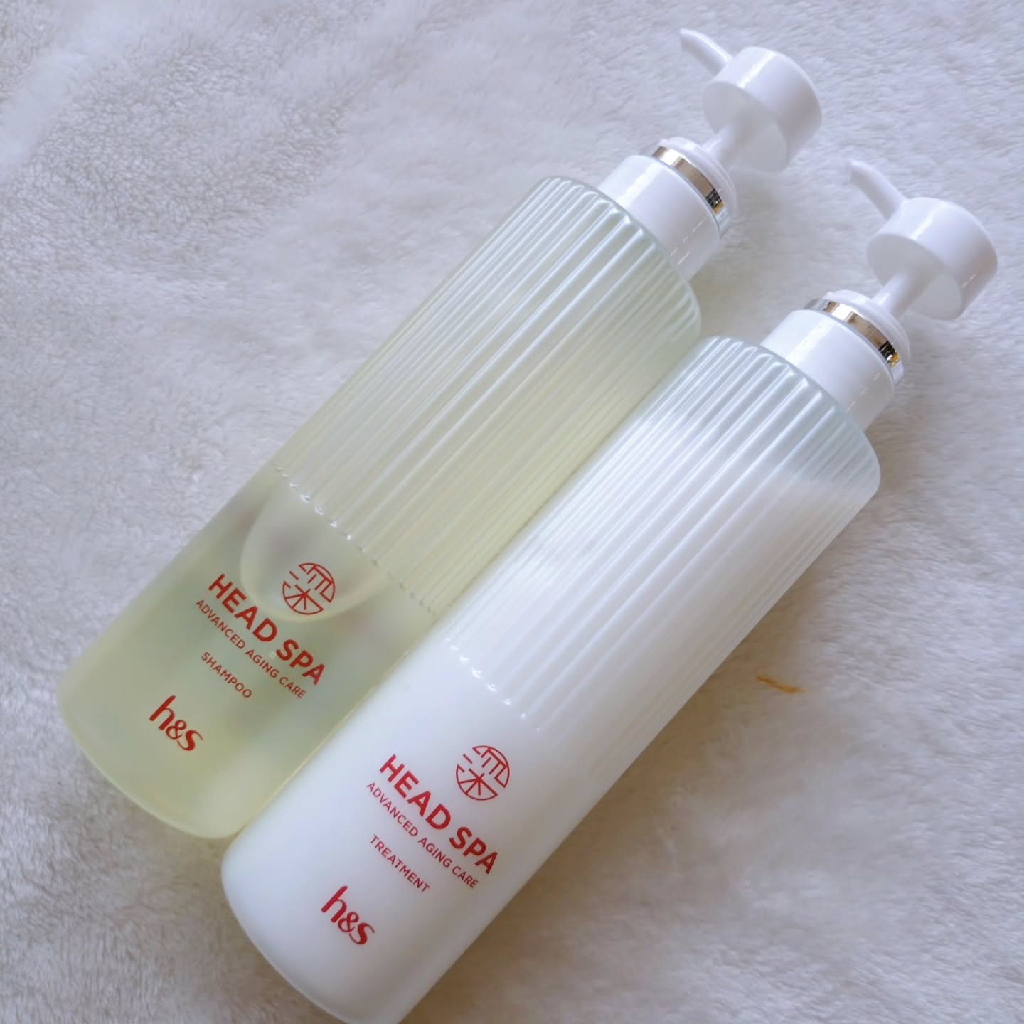 h&s 深ヘッドスパ アドバンスド エイジング ケア*4 シャンプー[医薬部外品]/トリートメント/h&s/市販シャンプーを使ったクチコミ（1枚目）