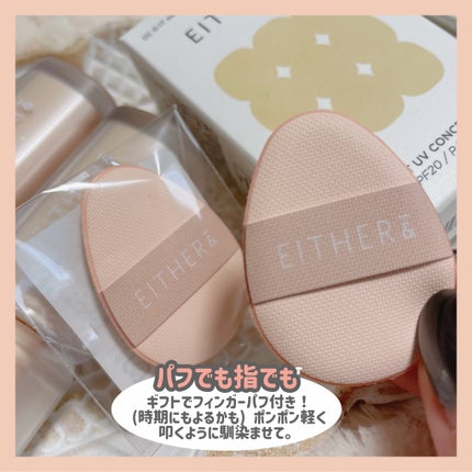 Skin Fit UV Concealer/EITHER&/リキッドコンシーラーを使ったクチコミ(3枚目)