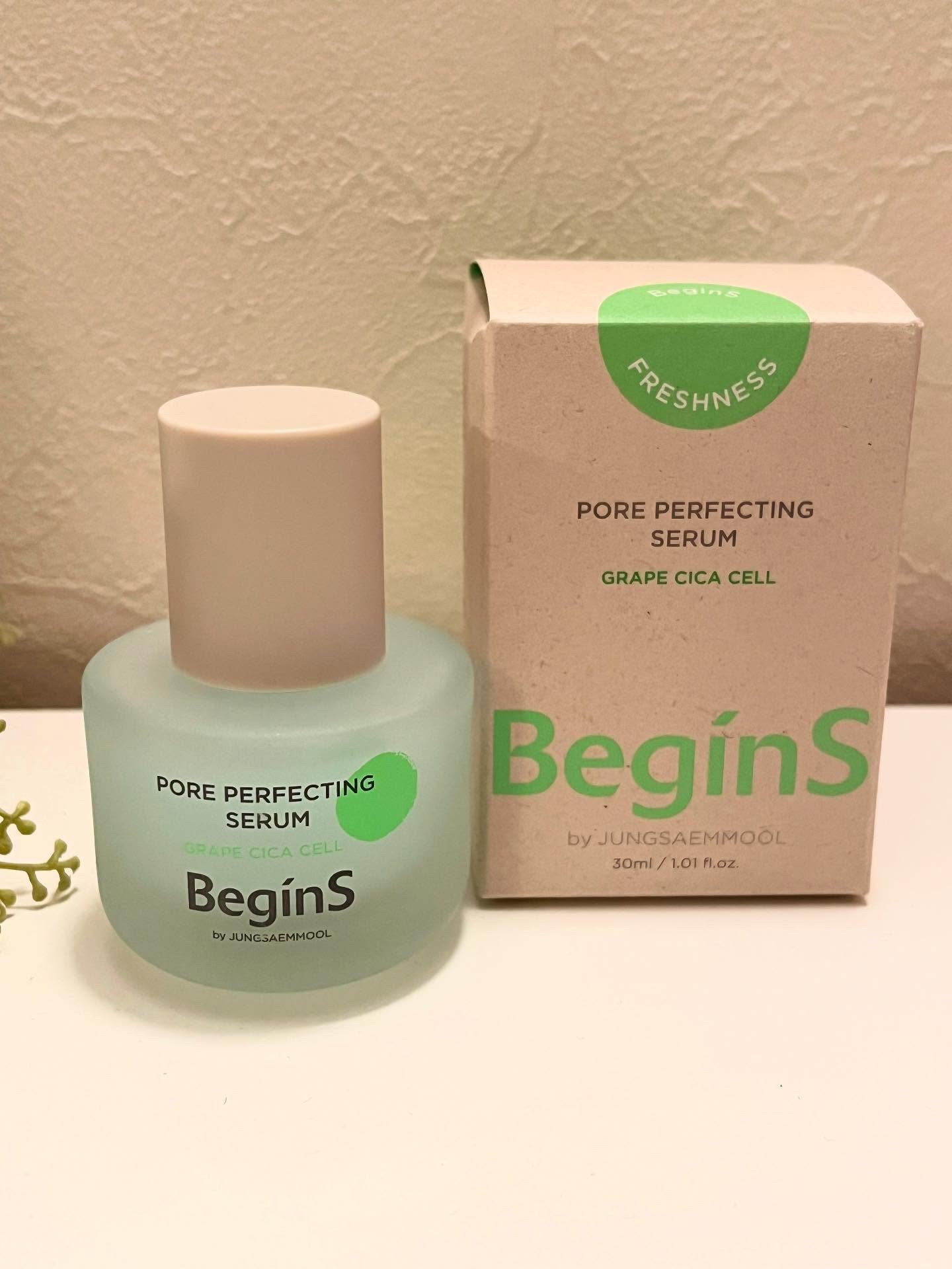 Pore Perfecting Serum/BeginS by JUNGSAEMMOOL/美容液を使ったクチコミ（1枚目）
