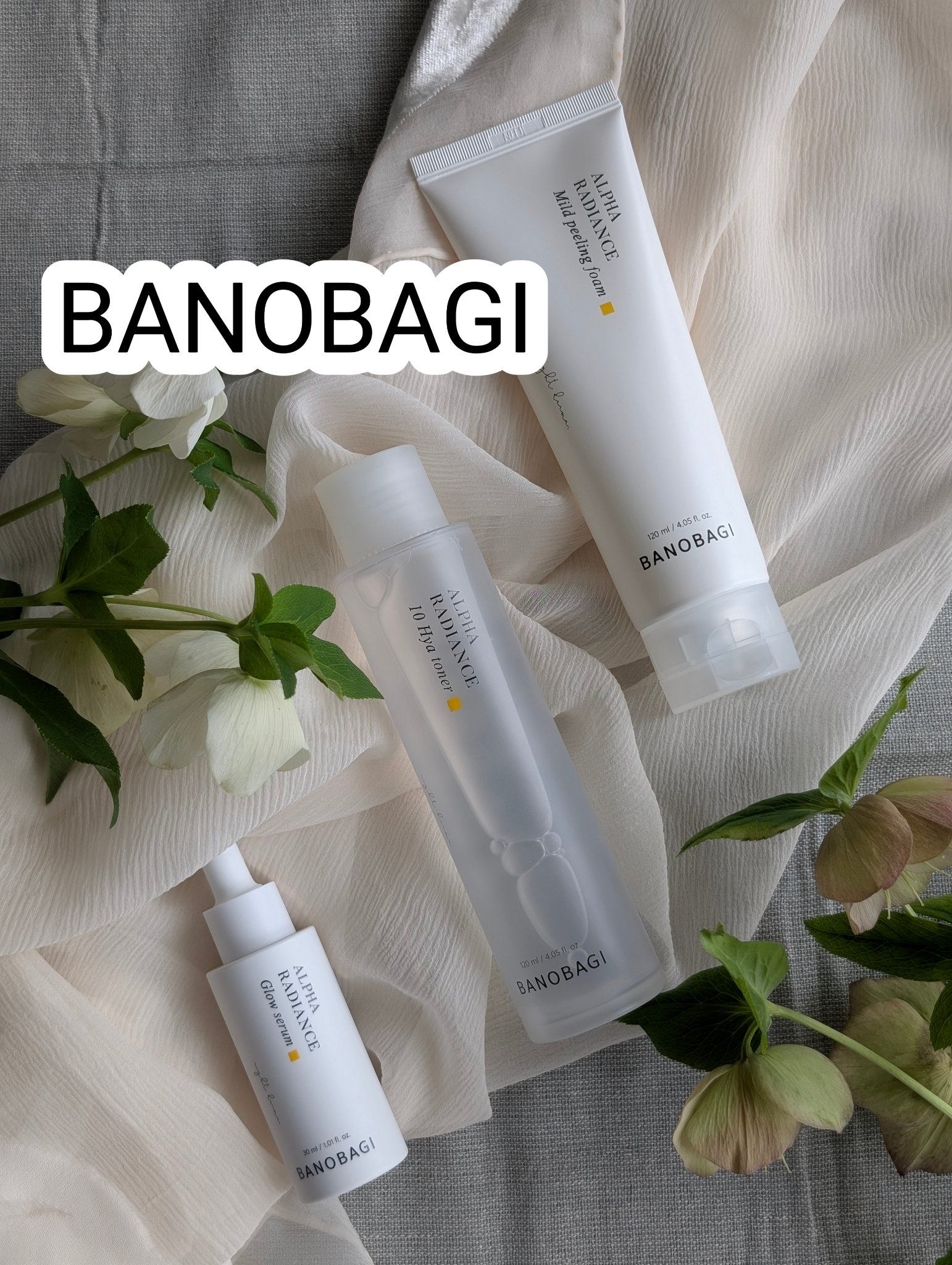 アルファラディアンスマイルド ピーリングフォーム/BANOBAGI/クレンジングを使ったクチコミ（2枚目）