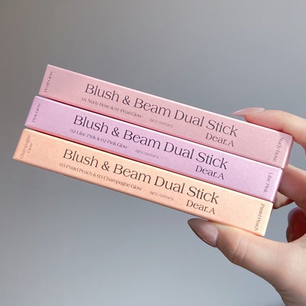 ブラッシュ&ビームデュアルスティック/Dear.A/リキッドチークを使ったクチコミ(8枚目)