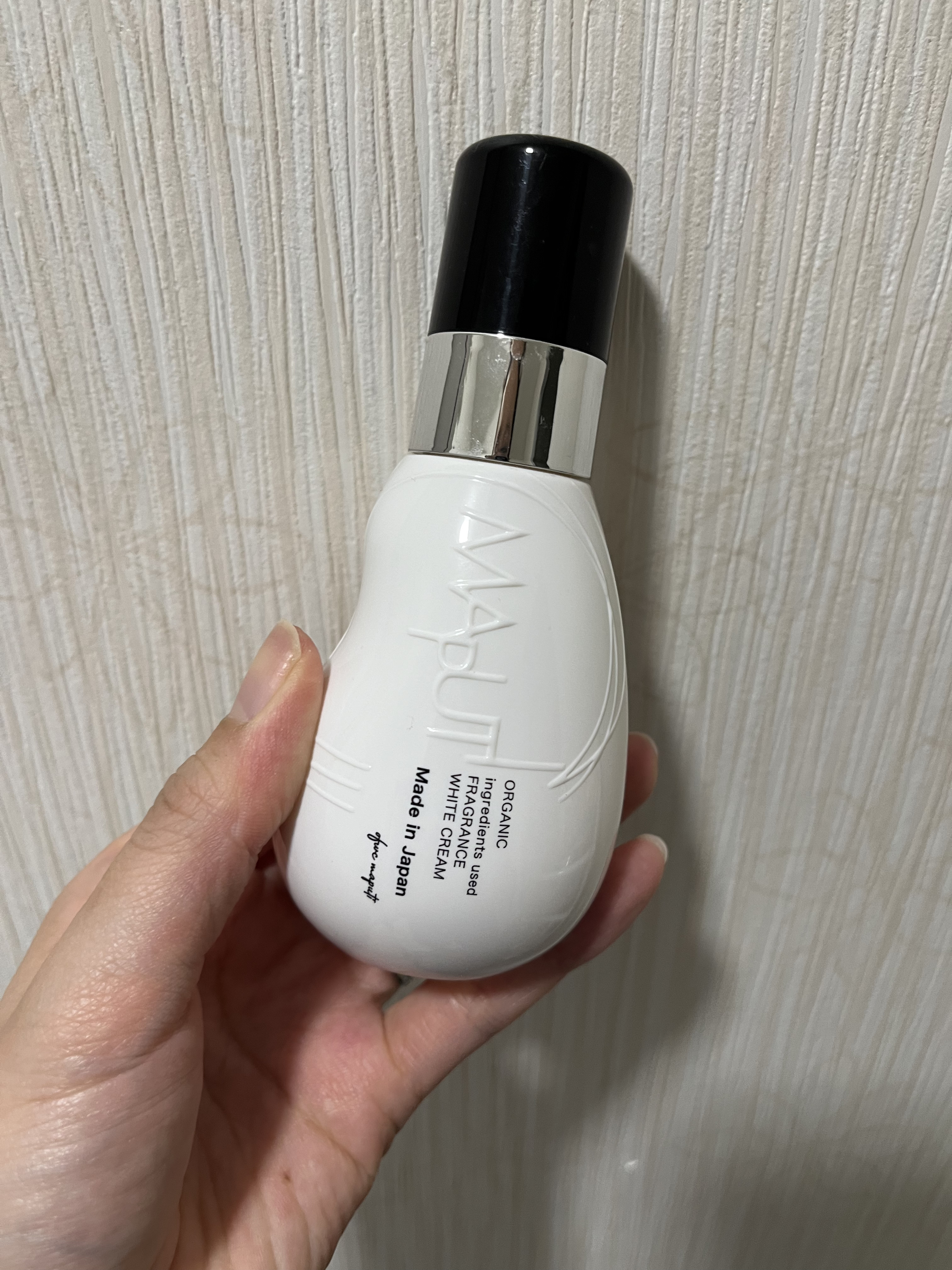 オーガニックフレグランスホワイトクリーム/MAPUTI/デリケートゾーンケアを使ったクチコミ（1枚目）