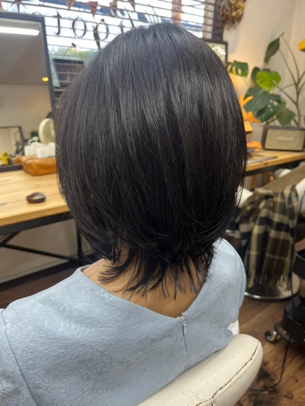 ひふみレイキ💫フォロバ♾️ on LIPS 「アラカン女子🔥クセ強ボンバーヘアからの〜💋若見え❣️ビフォーア..」(7枚目)