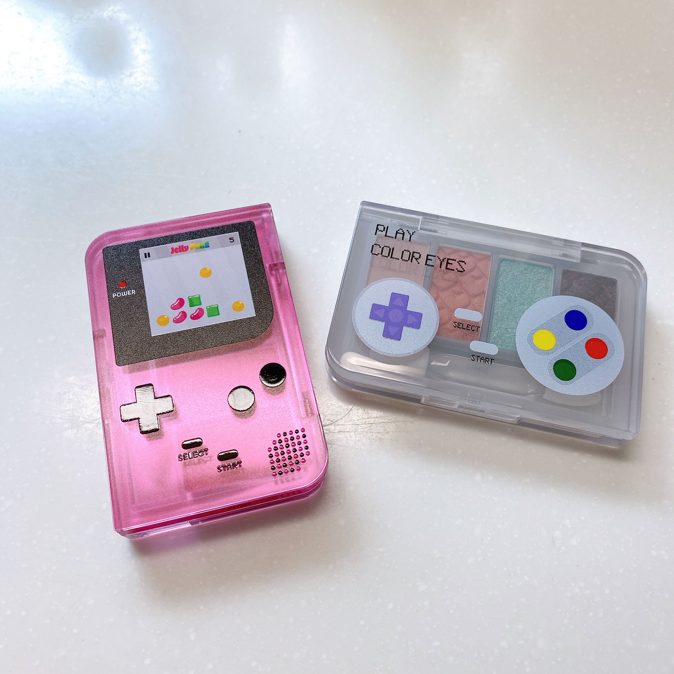 プレイカラーアイズミニ Jelly Pang Collection ゴーゴーグローリーライト/ETUDE/アイシャドウパレットを使ったクチコミ（2枚目）