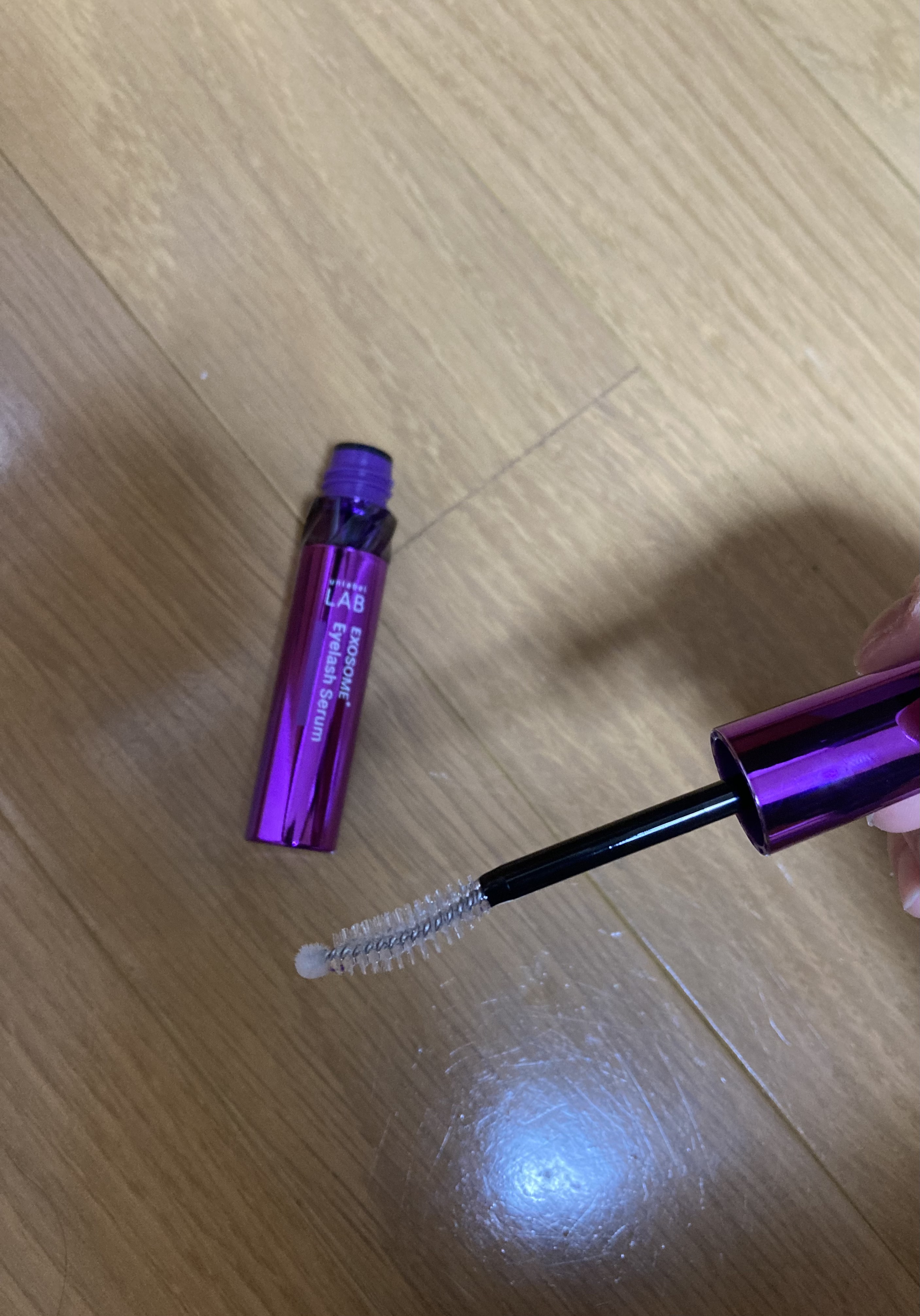 ＥＸアイラッシュセラム/unlabel/まつげ美容液を使ったクチコミ（2枚目）