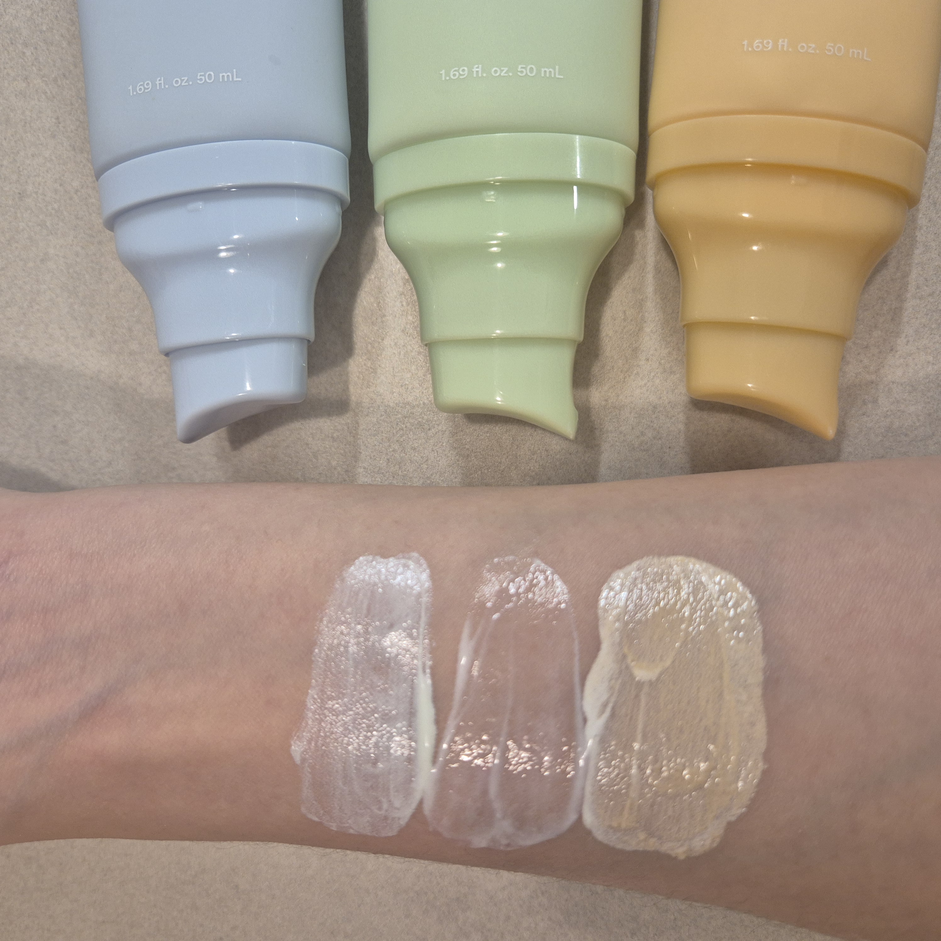 ドクダミマイルドサンクリームリリーフチューブ/Abib /日焼け止めクリームを使ったクチコミ（2枚目）