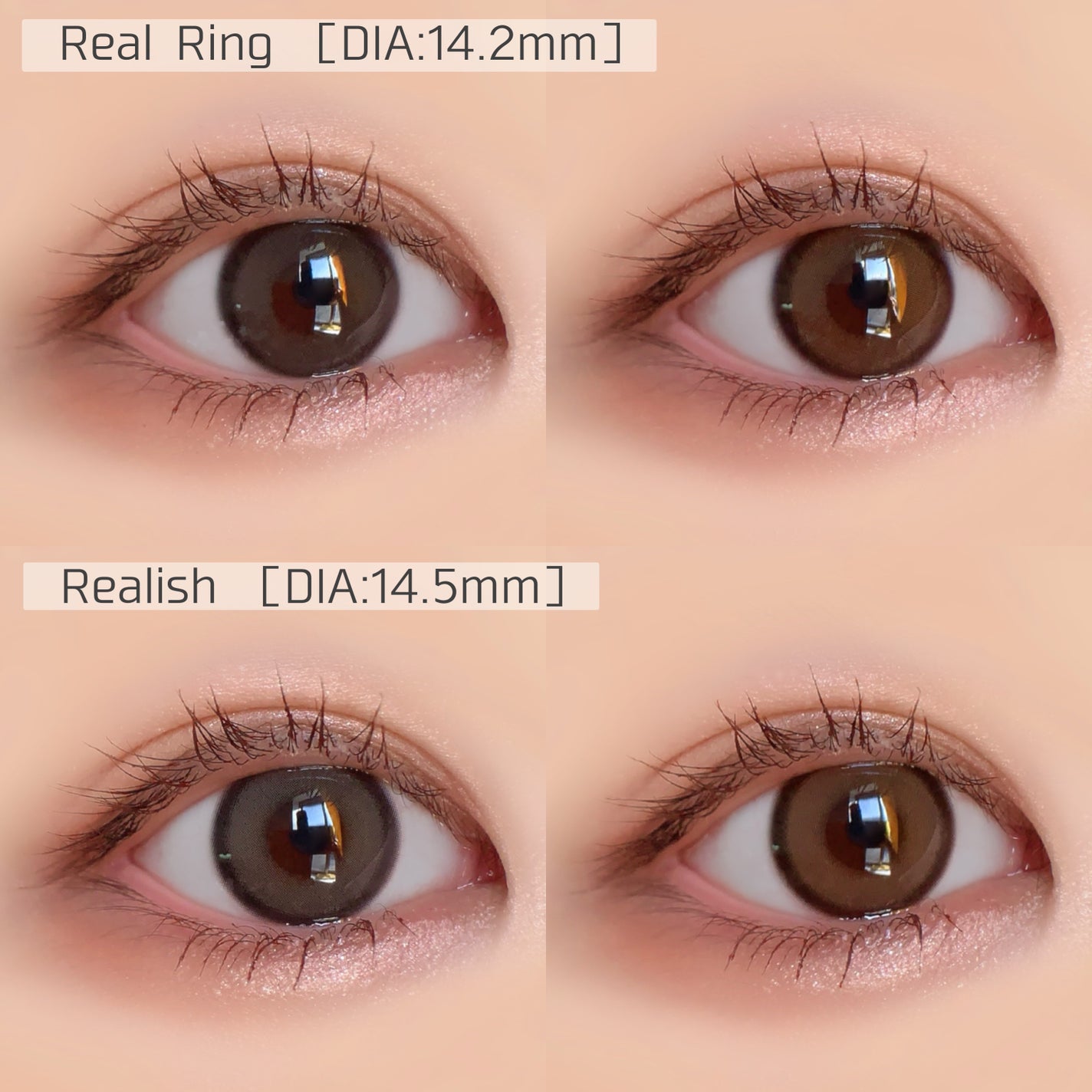 Real Ring 1day/OLENS/ワンデー(1DAY)カラコンを使ったクチコミ(2枚目)