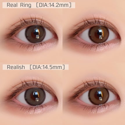 Real Ring 1day/OLENS/ワンデー(1DAY)カラコンを使ったクチコミ(2枚目)