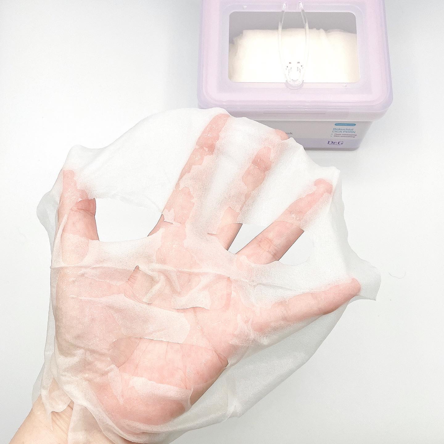 ドクタージー バクチオールポアジェット クイックタイトニングマスク/Dr.G/シートマスク・パックを使ったクチコミ（3枚目）