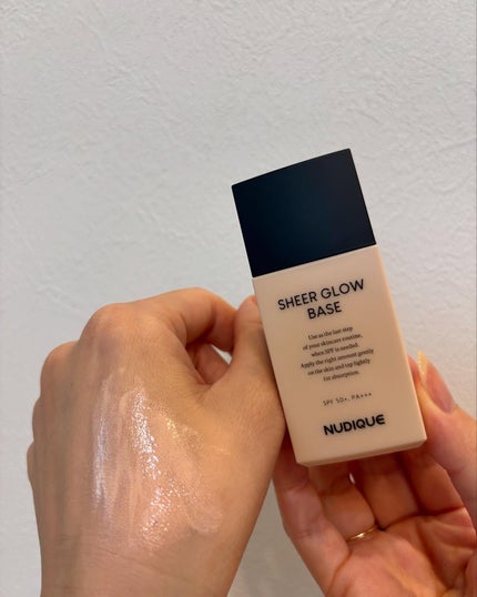 シアーグローベース/NUDIQUE/化粧下地を使ったクチコミ(4枚目)