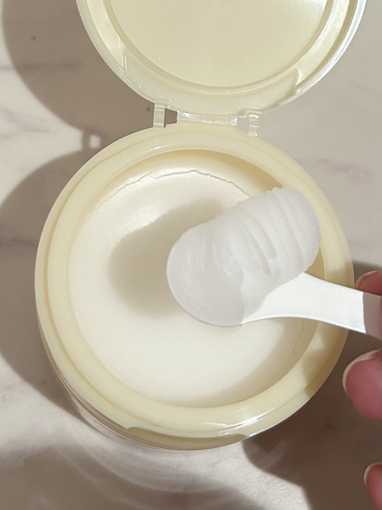 うるオフクレンジングバーム/CEZANNE/クレンジングバームを使ったクチコミ（3枚目）