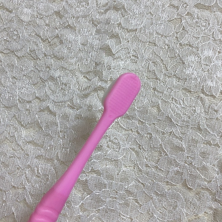 プラチナナノ manmou 歯ブラシ(万毛歯ブラシ ピンク (L))/プラチナナノ/歯ブラシを使ったクチコミ（3枚目）