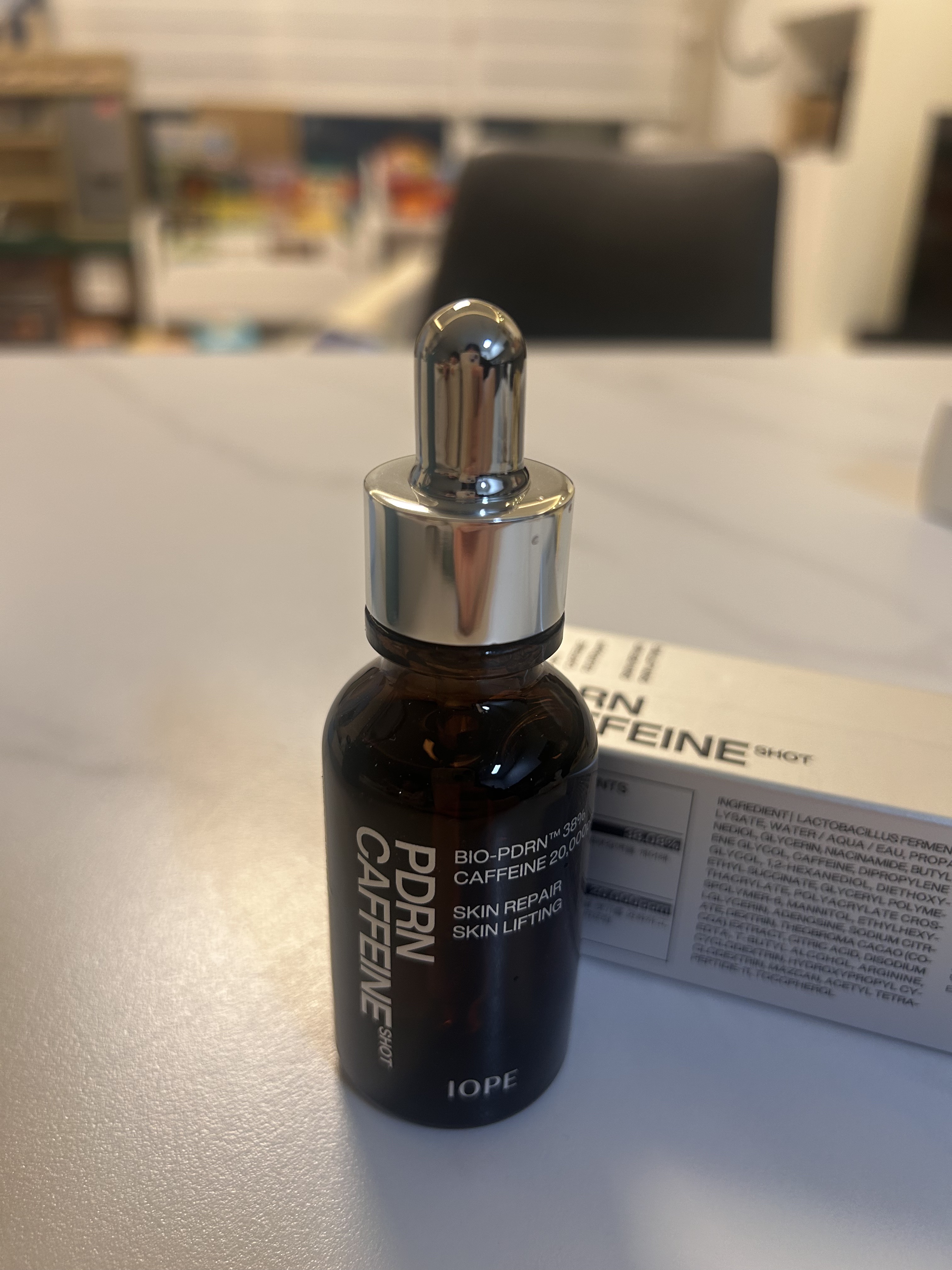PDRNカフェインショット/IOPE/美容液を使ったクチコミ（3枚目）