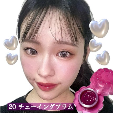 チューインググロウポット/dasique/口紅を使ったクチコミ(4枚目)