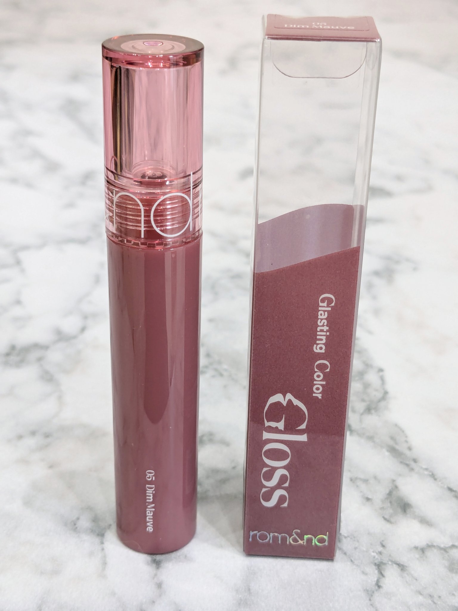 グラスティングカラーグロス/rom&nd/リップグロスを使ったクチコミ（1枚目）