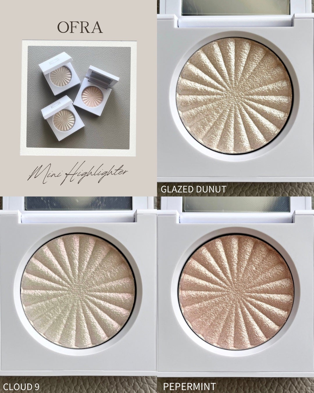 OFRA mini Highlighter/Ofra Cosmetics/パウダーハイライトを使ったクチコミ(1枚目)