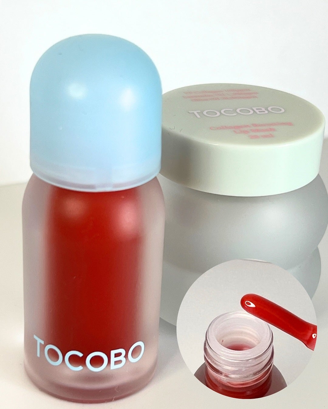 ジューシーベリープランピングリップオイル/TOCOBO/リップグロスを使ったクチコミ(5枚目)