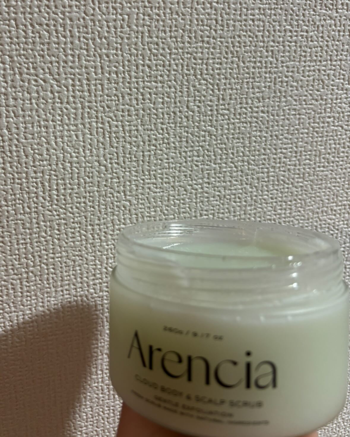 フレッシュクラウドスクラブ ゼラニウム&プリムローズ/アレンシア/ボディスクラブを使ったクチコミ（2枚目）