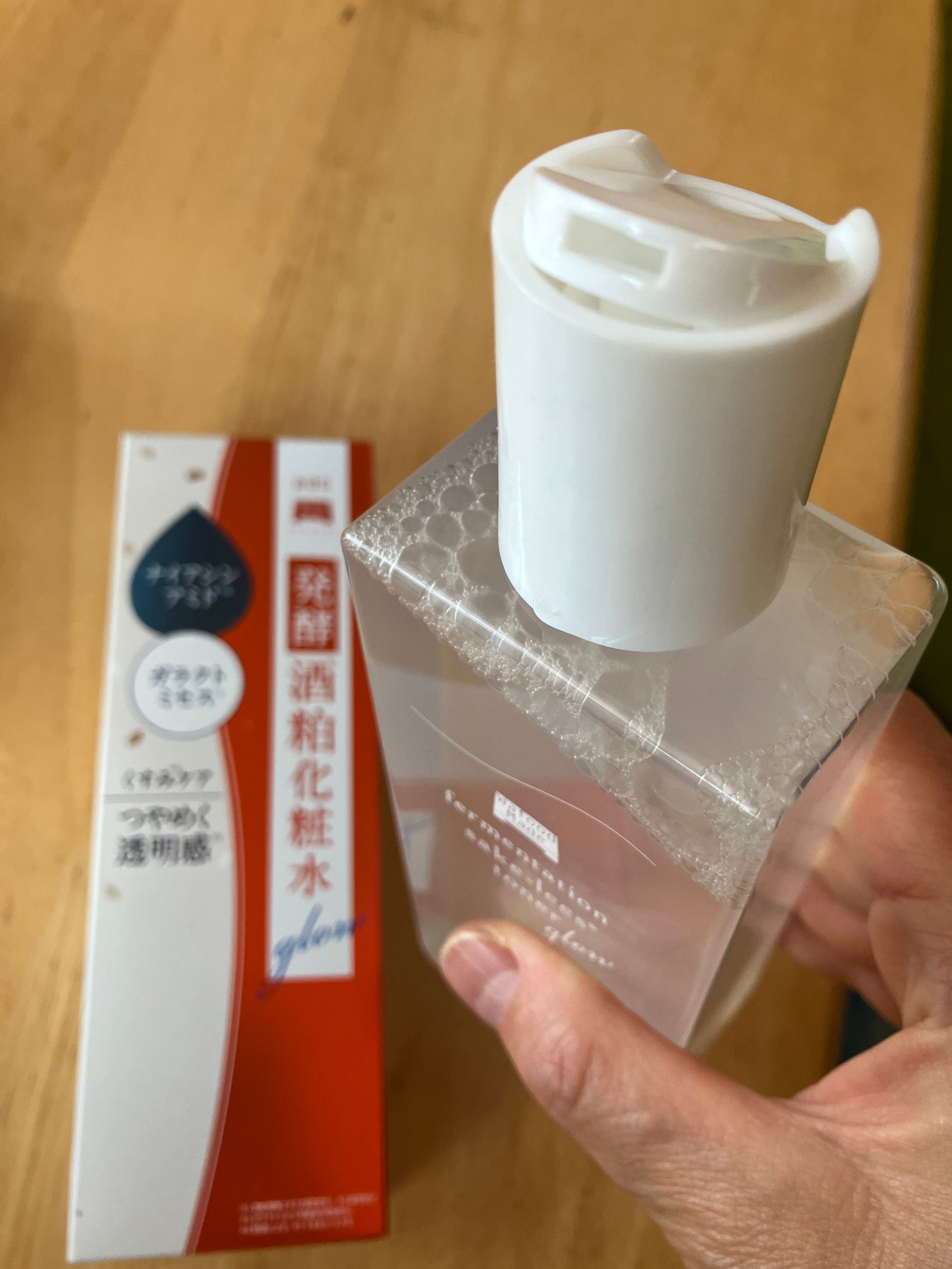 ワフードメイド 発酵酒粕化粧水 グロー/pdc/化粧水を使ったクチコミ(4枚目)