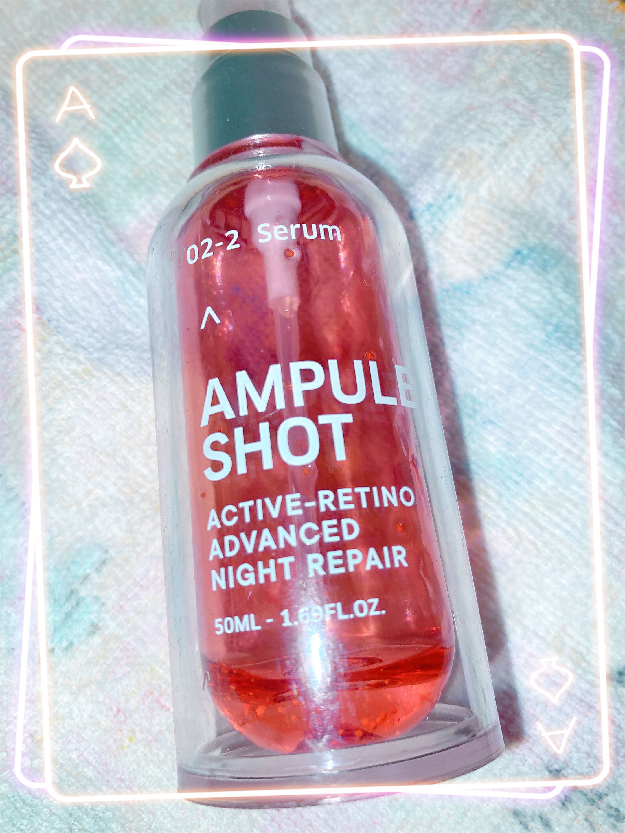 アクティブレチノ アドバンスト ナイトリペア セラム/AMPULE SHOT/美容液を使ったクチコミ（1枚目）