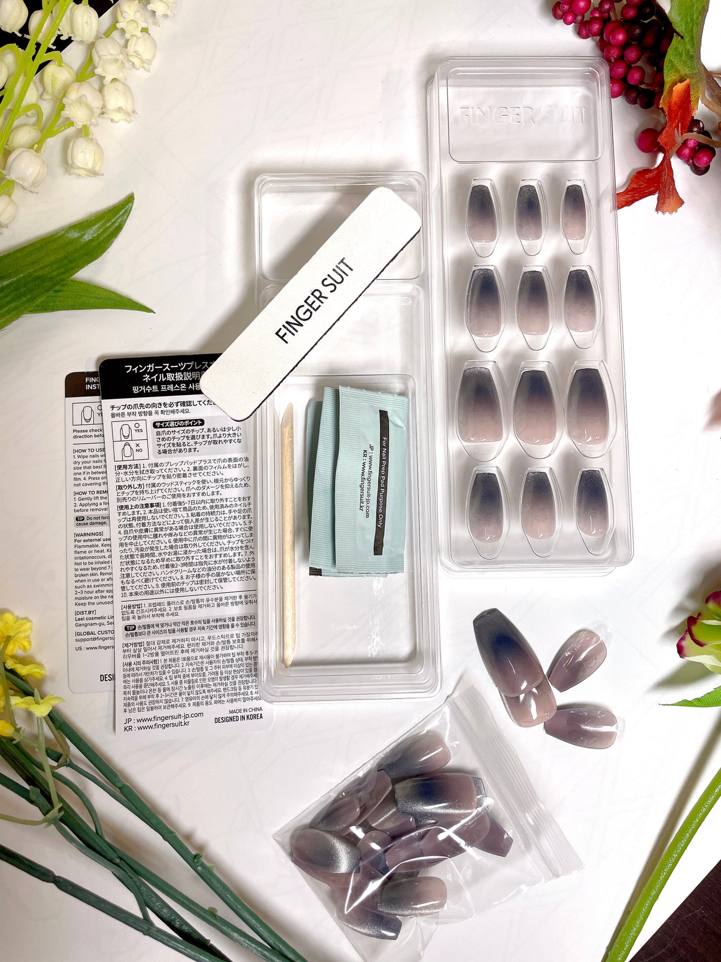 ネイルチップ(シールタイプ)/FINGER SUIT/ネイルチップ・パーツを使ったクチコミ(3枚目)