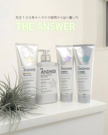 THE ANSWER スーパーラメラシャンプー/THE ANSWER/市販シャンプーを使ったクチコミ(1枚目)
