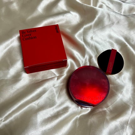 ビーベルベット カバークッション/espoir/クッションファンデーションを使ったクチコミ(2枚目)