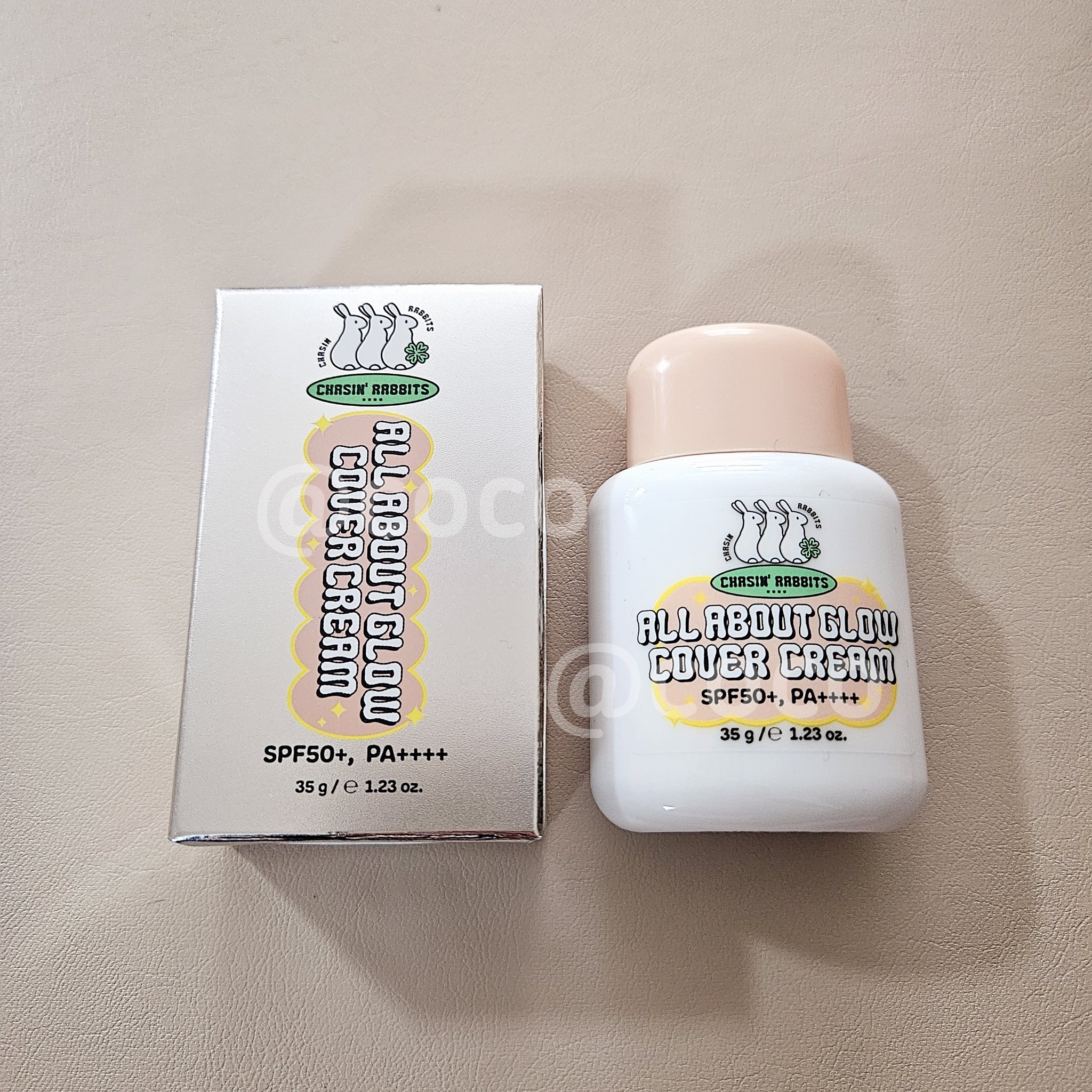 オールアバウトグロウカバークリーム/CHASIN'RABBITS/日焼け止めクリームを使ったクチコミ（1枚目）