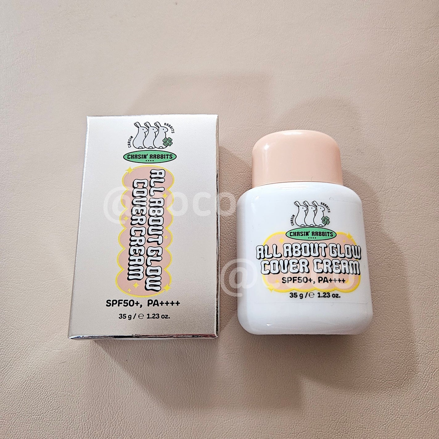 オールアバウトグロウカバークリーム/CHASIN'RABBITS/日焼け止めクリームを使ったクチコミ(1枚目)