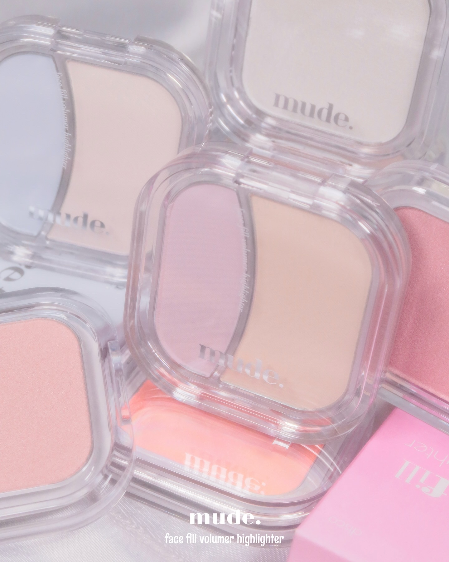 フェイスフィルボリューマーハイライター/mude/パウダーハイライトを使ったクチコミ（1枚目）