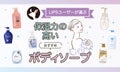 【本日更新】保湿力の高いボディソープのおすすめ人気ランキング$product_count選。選び方や乾燥を防ぐ使い方も紹介【$year年】のサムネイル