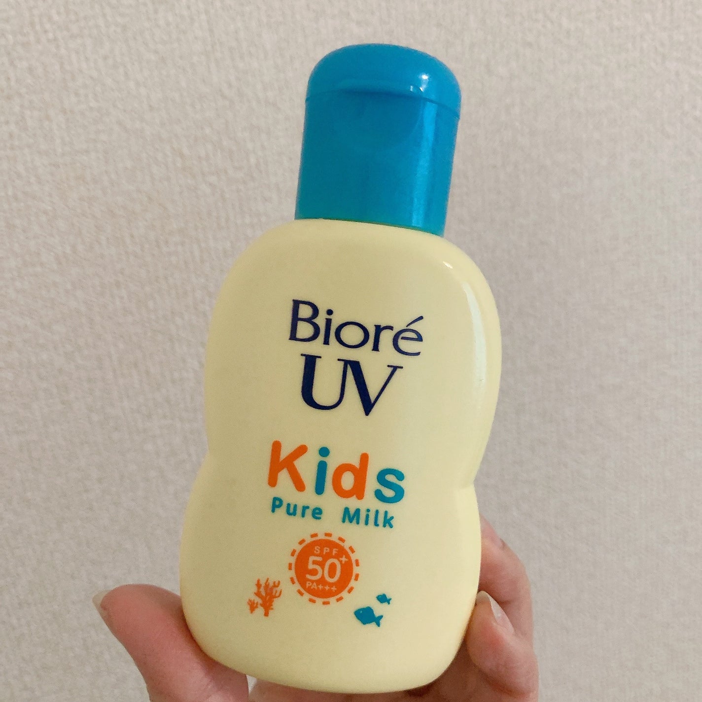 ビオレUV キッズピュアミルク/ビオレ/日焼け止めミルクを使ったクチコミ(1枚目)