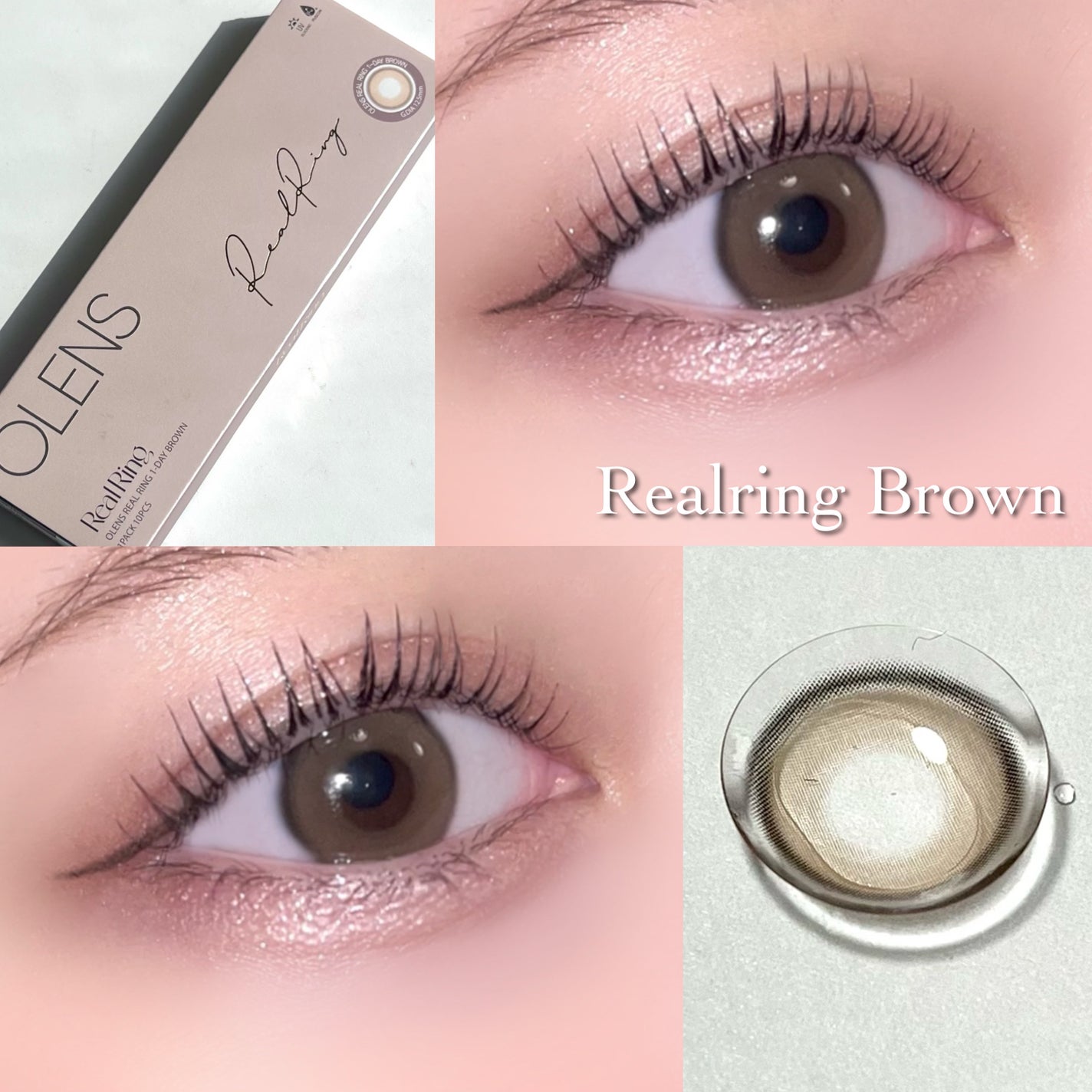 Real Ring 1day/OLENS/ワンデー(1DAY)カラコンを使ったクチコミ(6枚目)