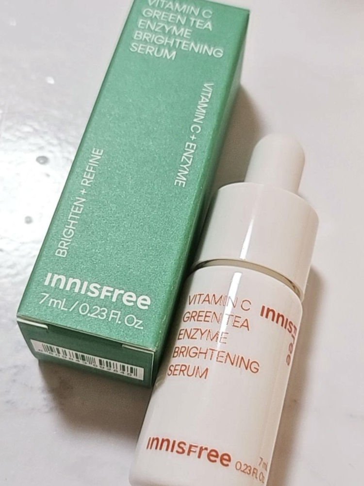 ビタC　グリーンティーエンザイム　ブライト　セラム/innisfree/美容液を使ったクチコミ（1枚目）