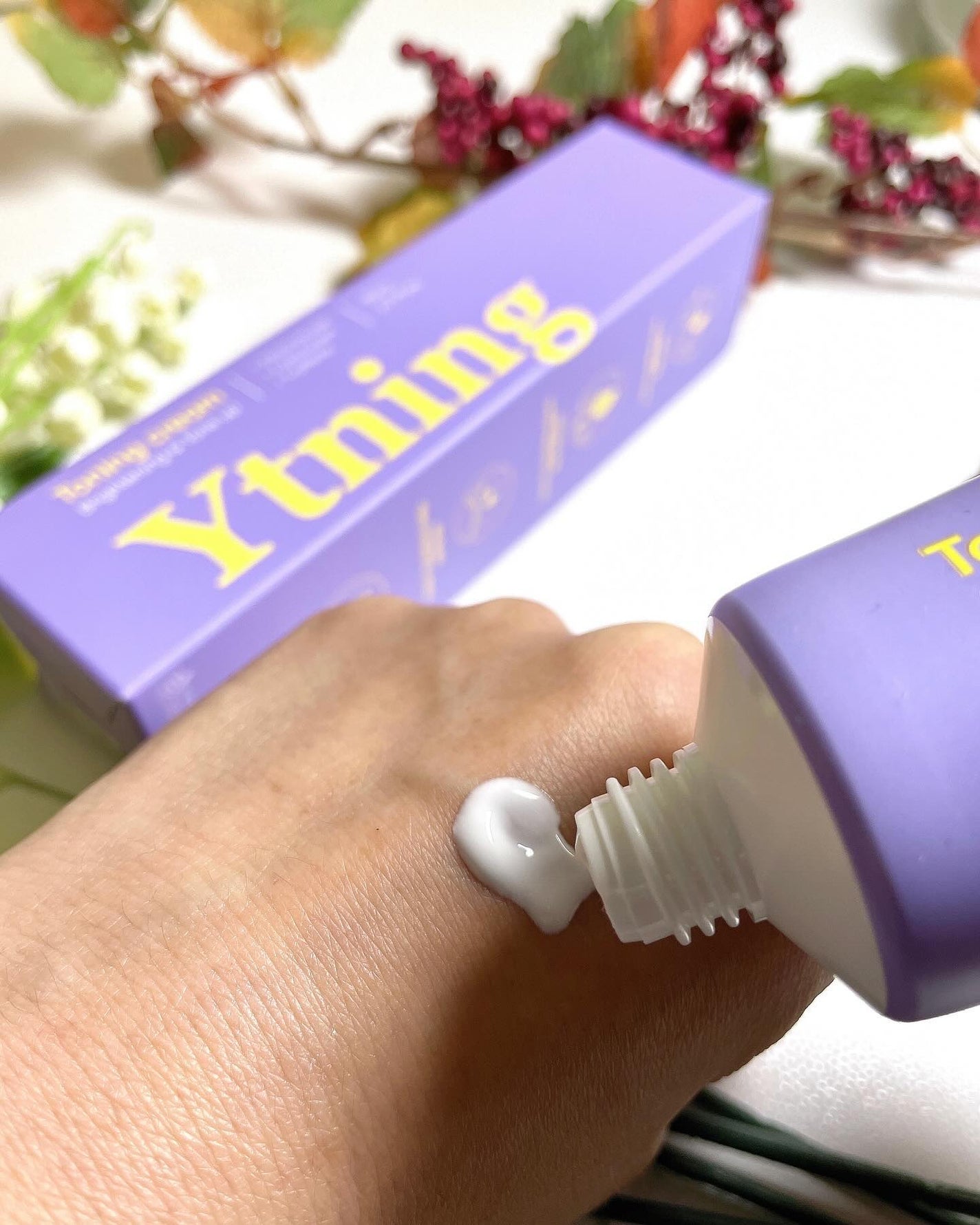 ワイトニング 美白ボディークリーム/Ytning/ボディクリームを使ったクチコミ(2枚目)