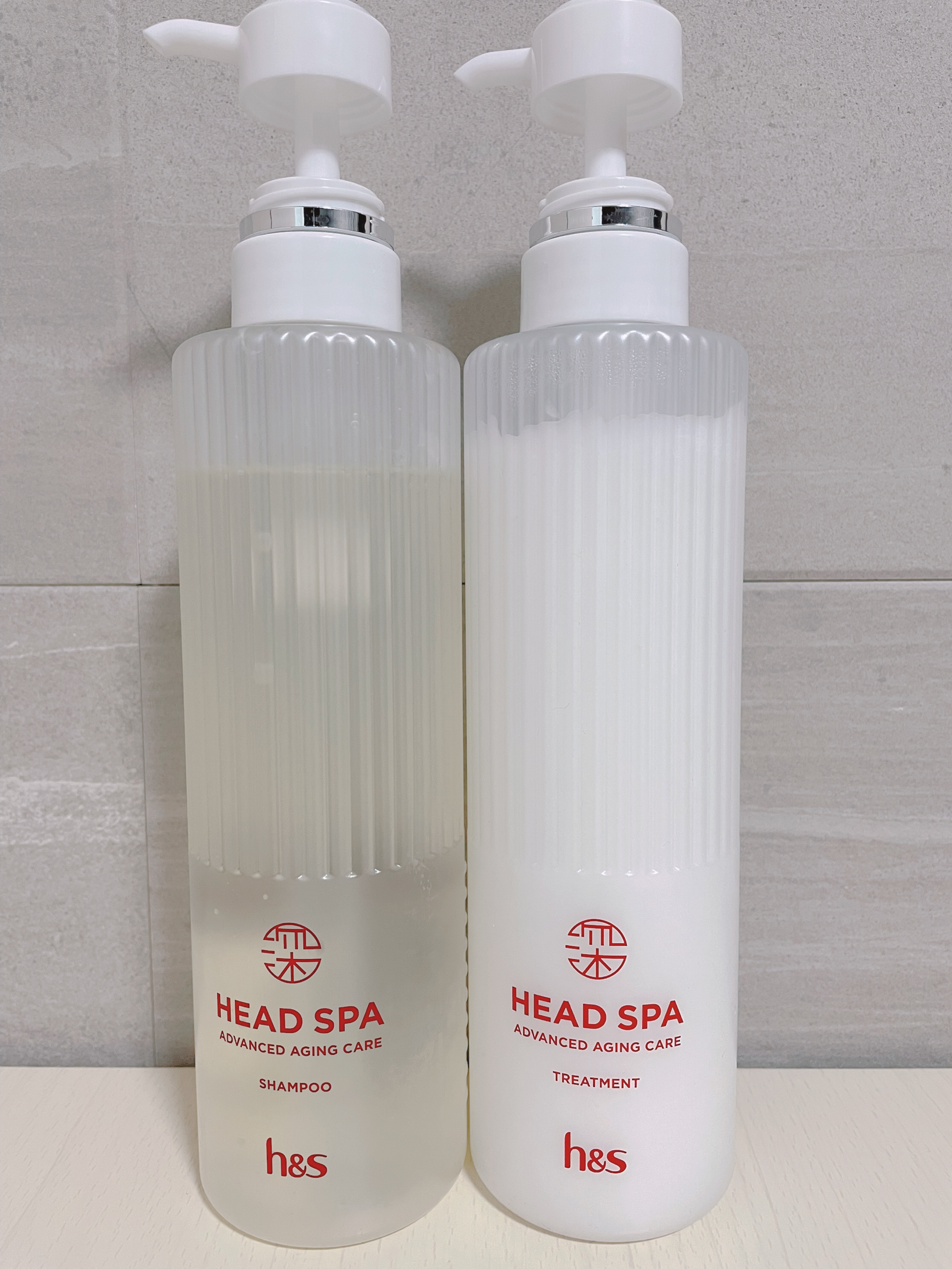 h&s 深ヘッドスパ アドバンスド エイジング ケア*4 シャンプー[医薬部外品]/トリートメント/h&s/市販シャンプーを使ったクチコミ（1枚目）